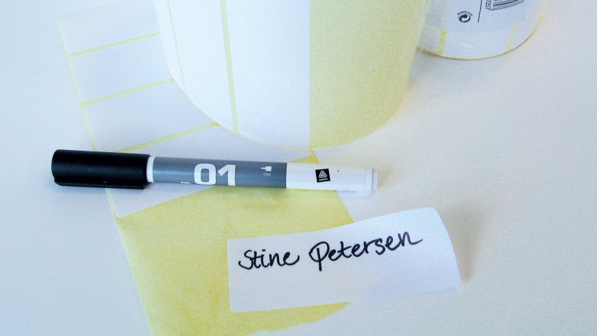 Avery roll address labels